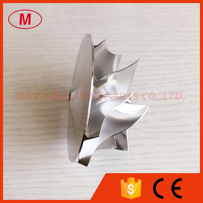 RHF55 57.00/73.04mm 5+5 blades high performance turbo aluminum 2618/milling/billet compressor wheel