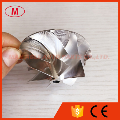 CT12 6+6 blades 43.08/58.03mm 17291-67010 high performance turbocharger milling/aluminum 2618/billet compressor wheel