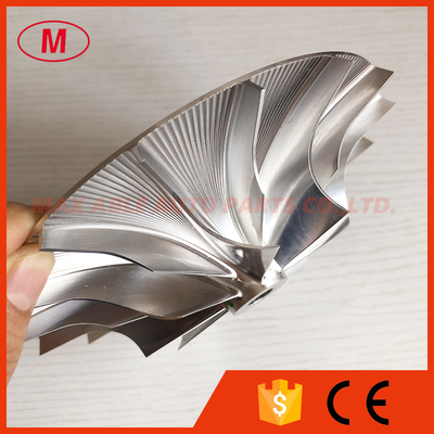 Supercharger 8+8 blades 82.76/145.90mm high performance turbo/milling/aluminum 2618/billet compressor wheel