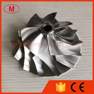 69.00/99.01mm 7+7blades high performance turbo Turbocharger milling/aluminum 2618/billet compressor wheel