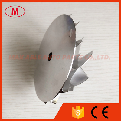 69.00/99.01mm 7+7blades high performance turbo Turbocharger milling/aluminum 2618/billet compressor wheel