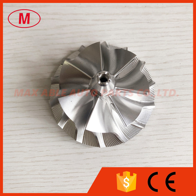 58.68/78.00mm 7+7blades point milling turbo Turbocharger milling/aluminum 2618/billet compressor wheel