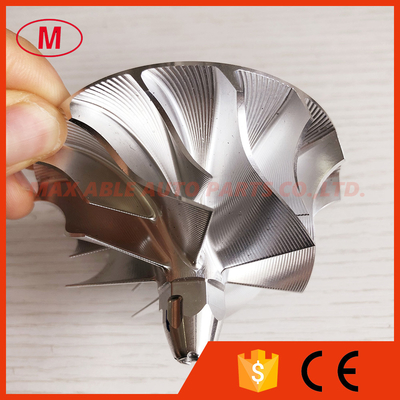 58.68/78.00mm 7+7blades point milling turbo Turbocharger milling/aluminum 2618/billet compressor wheel