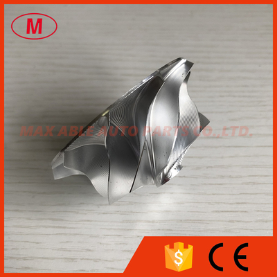 RHF5 reverse 51.00/66.00mm 10+0 blades Point Milling, Snake Curve Turbocharger aluminum 2618/billet compressor wheel
