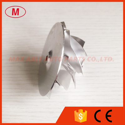 RHF5 reverse 51.00/66.00mm 10+0 blades Point Milling, Snake Curve Turbocharger aluminum 2618/billet compressor wheel