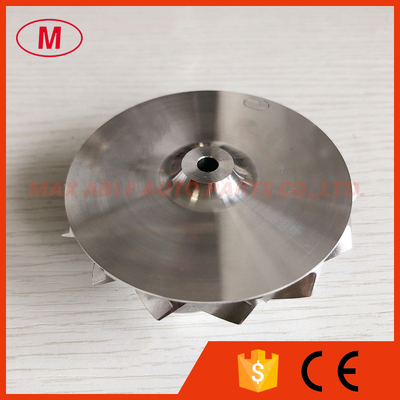 B03G reverse 7+7 blades 59.00/76.00mm High performance Turbo milling/aluminum 2618/billet compressor wheel