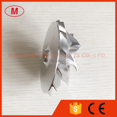 B03G reverse 7+7 blades 59.00/76.00mm High performance Turbo milling/aluminum 2618/billet compressor wheel