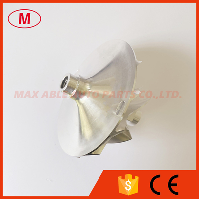 GTA4082V 17201-E0303 57.96/82.00mm 6+6 blades Turbo aluminum 2618/milling/billet compressor wheel for J08E/GH8/PKC37/MKB