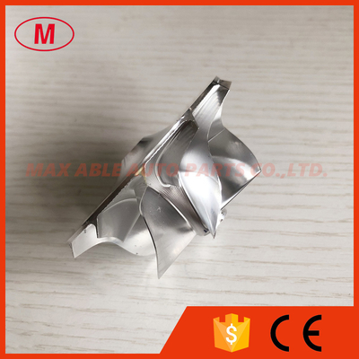 GT15-25 reverse 49.70/67.40mm 6+6 blades high performance turbo milling/aluminum 2618/billet compressor wheel