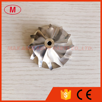 K04 5306-123-2047 40.50/56.08mm 6+6 blades performance aluminum 2618/milling/billet compressor wheel for 5304-970-0189