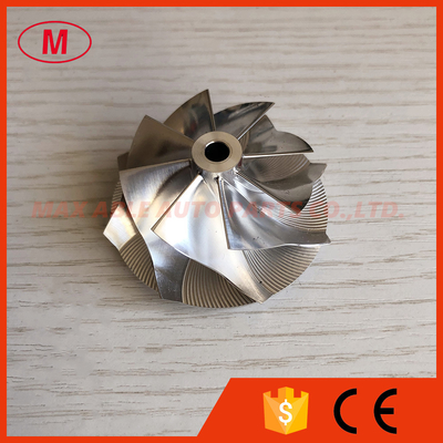 GT15-25 42.00/53.00mm 8+0 blades high performance turbocharger milling/aluminum 2618/billet compressor wheel