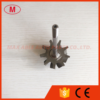 G30 reverse 55/60mm 9 Blades ball bearing turbine shaft wheel/turbine wheel