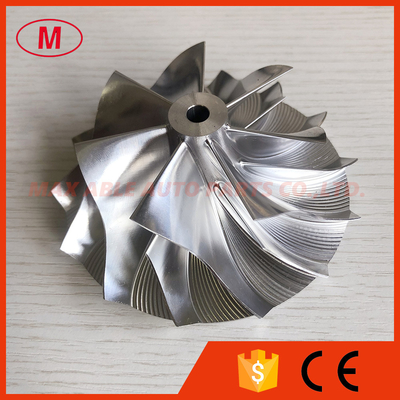 T04Z 70.30/94.00mm 7+7 blades Turbo milling/aluminum 2618/billet compressor wheel