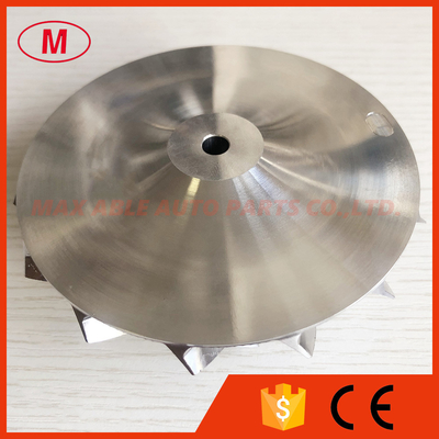 T04Z 70.30/94.00mm 7+7 blades Turbo milling/aluminum 2618/billet compressor wheel