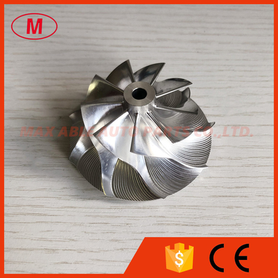 GTA15-25 42.57/59.03mm 9+0 blades high performance turbo milling/aluminum 2618/billet compressor wheel