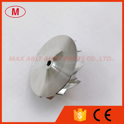 GT2835 53.11/69.00mm 7+7 blades turbo milling/aluminum 2618/billet compressor wheel