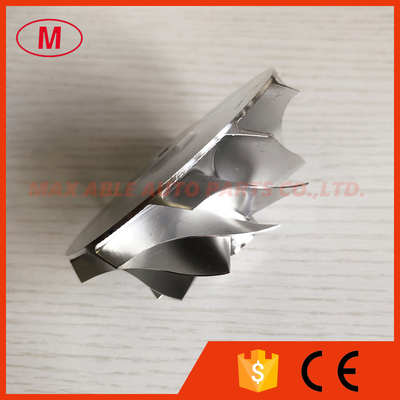 GT3576 58.00/76.13mm 11+0 blades turbo Milling/aluminum 2618/billet compressor wheel