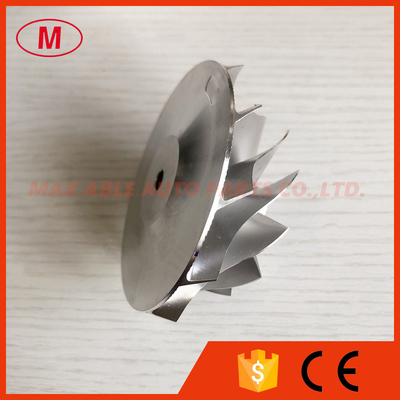 GT3576 58.00/76.13mm 11+0 blades turbo Milling/aluminum 2618/billet compressor wheel