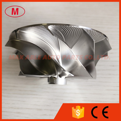 GT3576 58.00/76.13mm 11+0 blades turbo Milling/aluminum 2618/billet compressor wheel