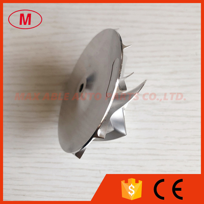 TD04 5+5 blades 49.62/68.58mm high performance turbocharger milling/aluminum 2618/billet compressor wheel