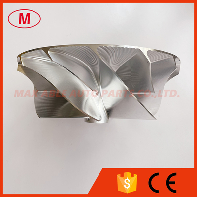 Forward point milling 139.70/175.00mm 7+7 blades turbo milling/aluminum 7075/billet compressor wheel
