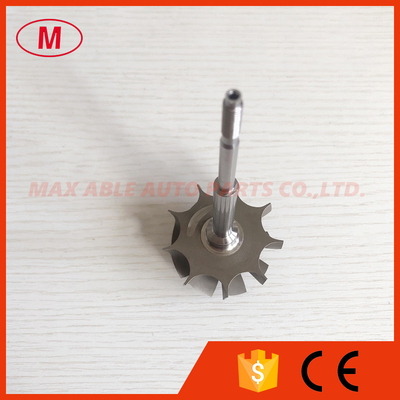 K16 49/55mm 9 blades for journal bearing turbo wheel/turbine shaft&wheel