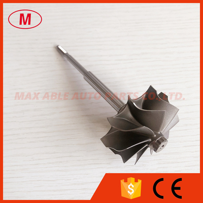 K16 49/55mm 9 blades for journal bearing turbo wheel/turbine shaft&wheel