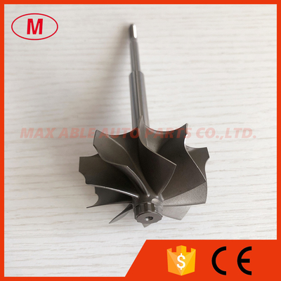 K16 49/55mm 9 blades for journal bearing turbo wheel/turbine shaft&wheel
