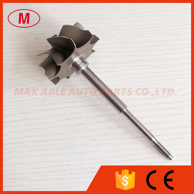 K16 49/55mm 9 blades for journal bearing turbo wheel/turbine shaft&wheel