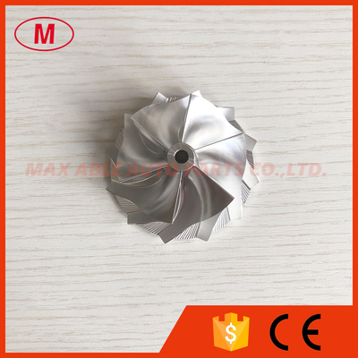 TD04HL reverse 48.50/60.00mm 6+6 blades LEP Style Performance Turbocharger milling/aluminum 2618/billet compressor wheel