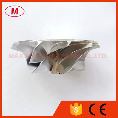 TD04HL reverse 47.00/66.00mm 6+6 blades high performance turbo Milling/aluminum 2618/billet compressor wheel