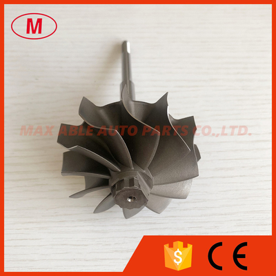 TD06H 58.8x67.2mm 11 blades  journal bearing turbine shaft wheel