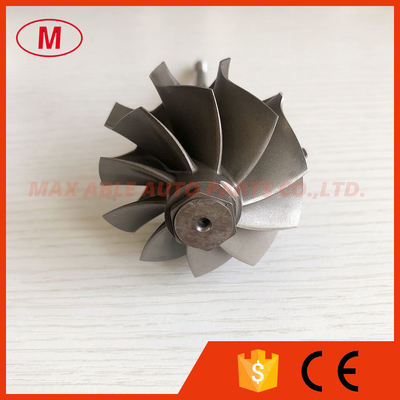GT2835R 51.80/56.55mm 10 blades ball bearing turbo turbine wheel shaft / turbine shaft&whe