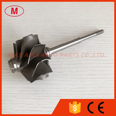 GT2835R 51.80/56.55mm 10 blades ball bearing turbo turbine wheel shaft / turbine shaft&whe