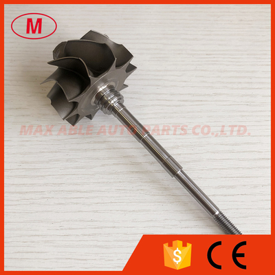 GT2835R 51.80/56.55mm 10 blades ball bearing turbo turbine wheel shaft / turbine shaft&whe