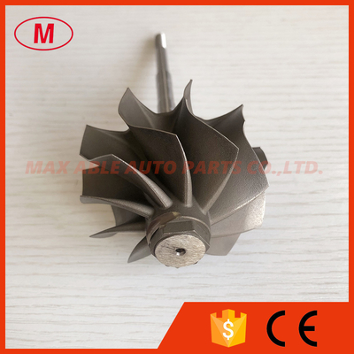 GT3582R 62.35X68mm 10 blades ball bearing turbo turbine wheel shaft / turbine shaft&wheel