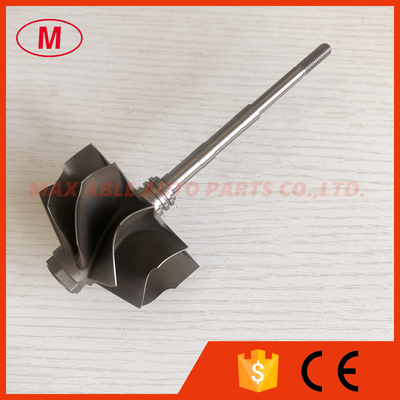 GT3582R 62.35X68mm 10 blades ball bearing turbo turbine wheel shaft / turbine shaft&wheel