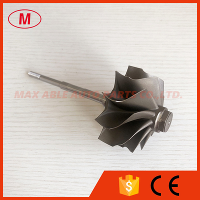 GT3582R 62.35X68mm 10 blades ball bearing turbo turbine wheel shaft / turbine shaft&wheel