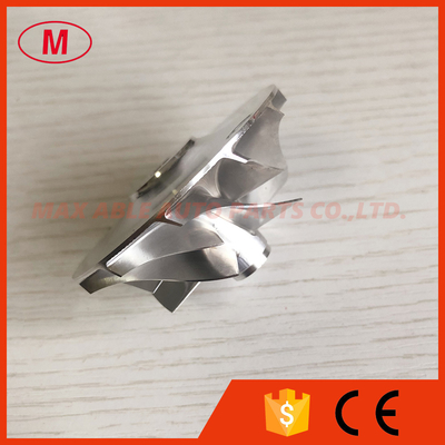 TA31 409096-0014 6207-81-8130 42.55/60.25mm 6+6 blades turbo milling/aluminum 2618/billet compressor wheel for  KOMATSU