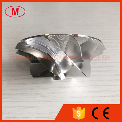 K04 47.70/68.00mm 7+7 blades high performance turbocharger milling/aluminum 2618 /billet compressor wheel