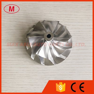 PTE62 A21162-4/01651 62.24/82.00mm 6+6 blades Point milling turbocharger milling/alumimun 2618/billet compressor wheel