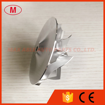 PTE62 A21162-4/01651 62.24/82.00mm 6+6 blades Point milling turbocharger milling/alumimun 2618/billet compressor wheel