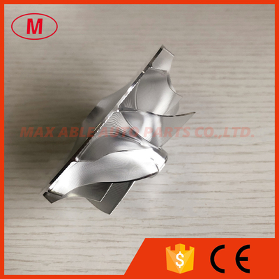 PTE62 A21162-4/01651 62.24/82.00mm 6+6 blades Point milling turbocharger milling/alumimun 2618/billet compressor wheel