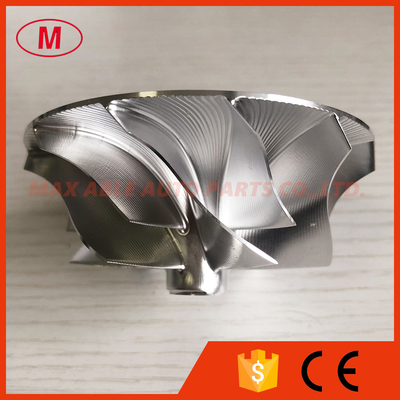 PTE62 A21162-4/01651 62.24/82.00mm 6+6 blades Point milling turbocharger milling/alumimun 2618/billet compressor wheel
