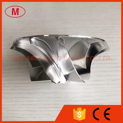 RHC7 57.23/85.90mm 7+7 blades high performance Turbocharger milling/aluminum 2618/billet compressor wheel