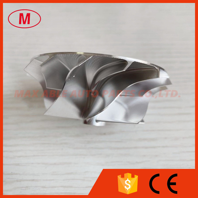GT30 reverse 54.50/70.00mm 7+7 blades High performance Turbo milling/aluminum 2618/billet compressor wheel