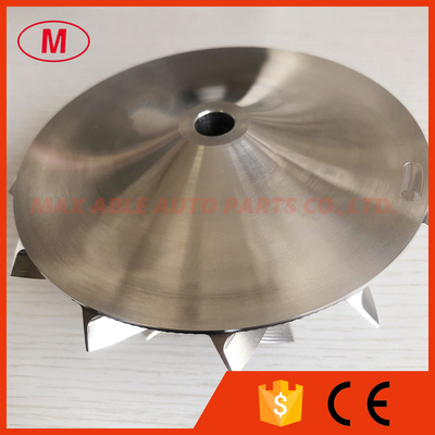 HX60 88.70/118.00mm 6+6 blades point milling performance turbo milling/Aluminum 2618/billet compressor wheel