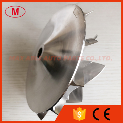 HX60 88.70/118.00mm 6+6 blades point milling performance turbo milling/Aluminum 2618/billet compressor wheel