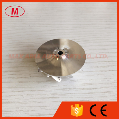 KP35 29.50/41.00mm 1541/2004 7+0 blades high performance turbocharger milling/aluminum 2618/Billet compressor wheel