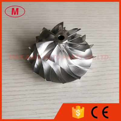 HX35 56.00/78.00mm 7+7 blades turbocharger milling/aluminum 2618/billet compressor wheel